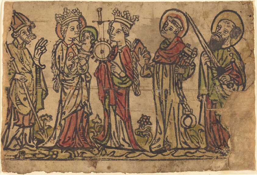 Madonna and Child with Four Saints