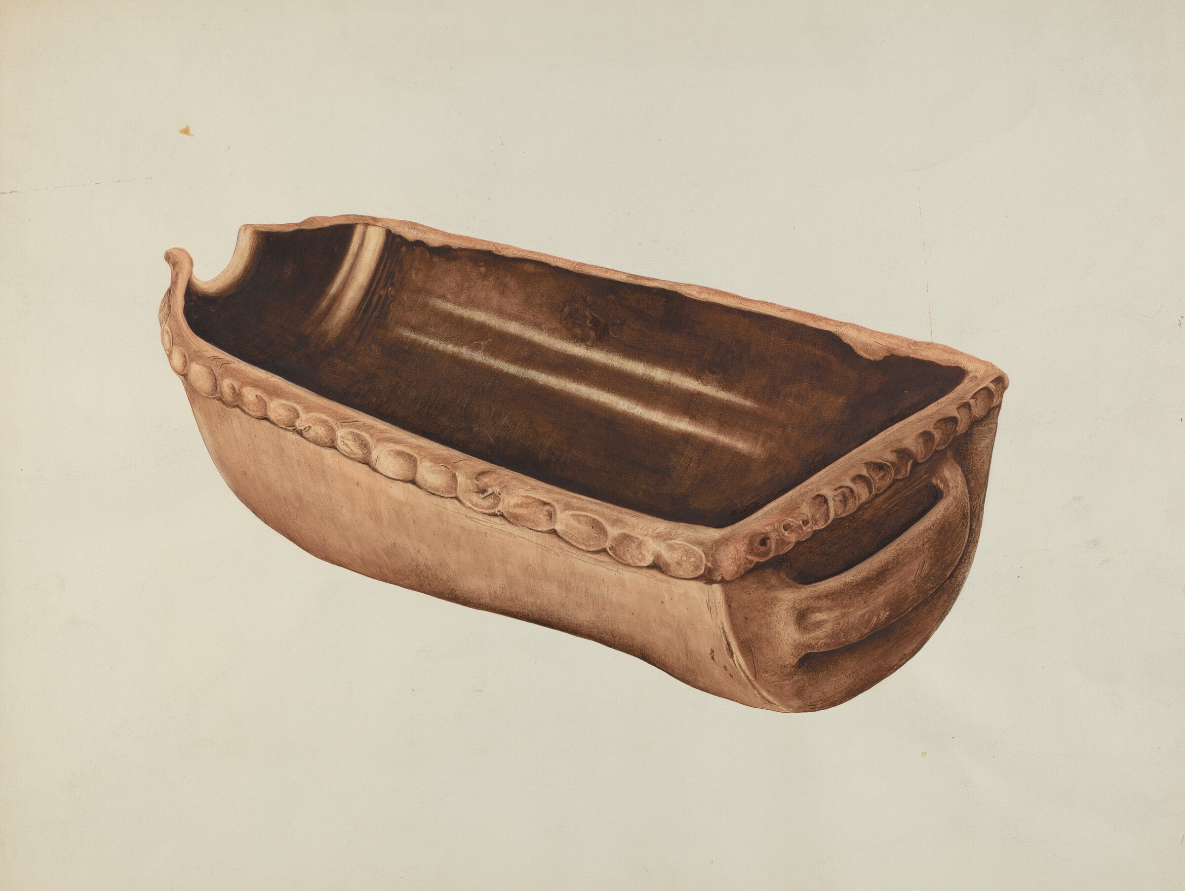 Earthenware Roasting Pot, Einar Heiberg, c. 1938