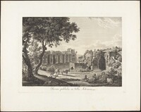 Terme publiche in villa Adriana, Albert Christoph Dies, 1794