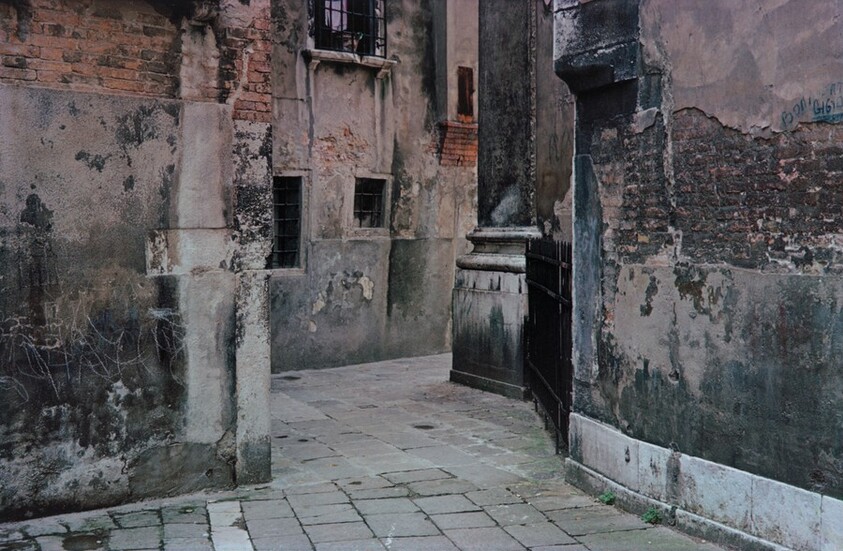 Alley with Green Moss, Venice