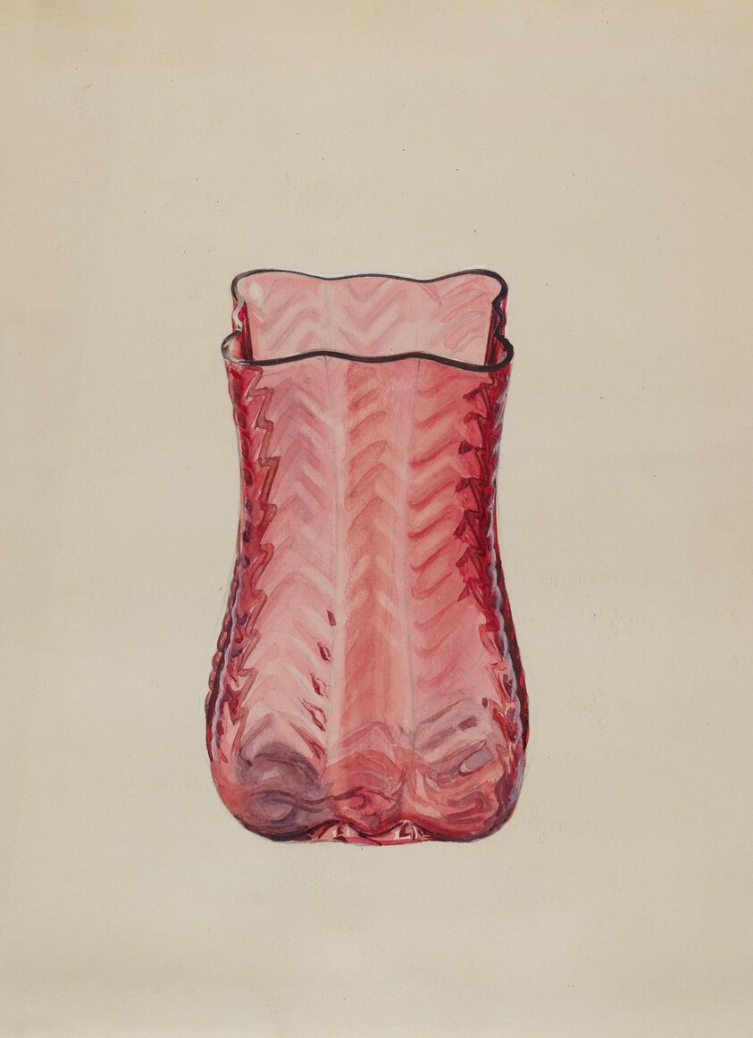 Ruby Vase