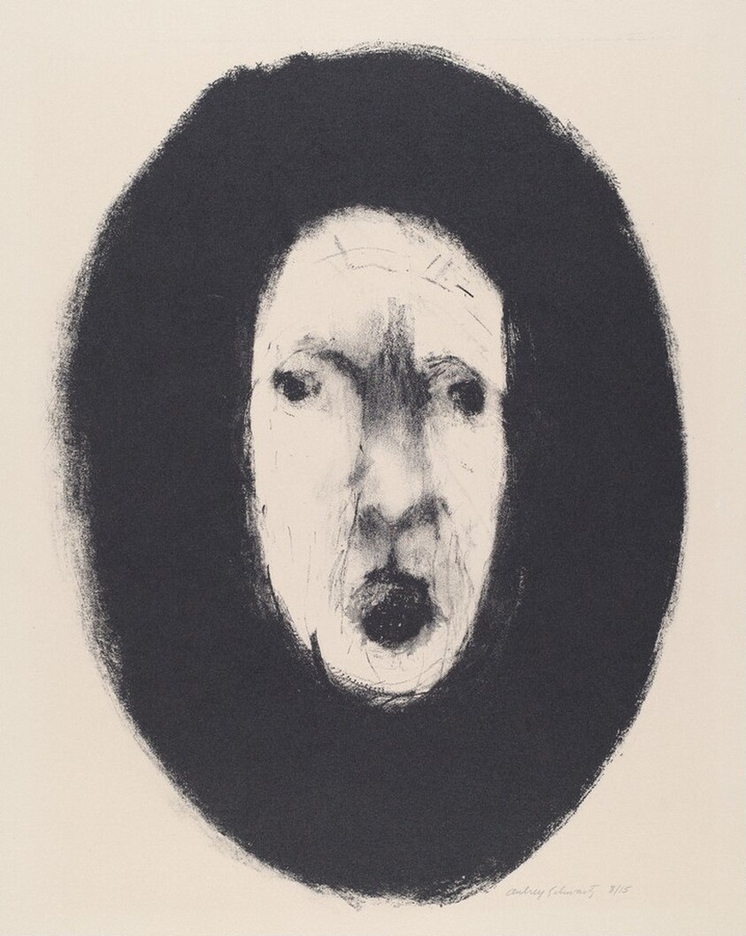 Faces - Triptych [right half]