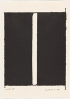 Canto III, Barnett Newman, 1963 (published 1964)