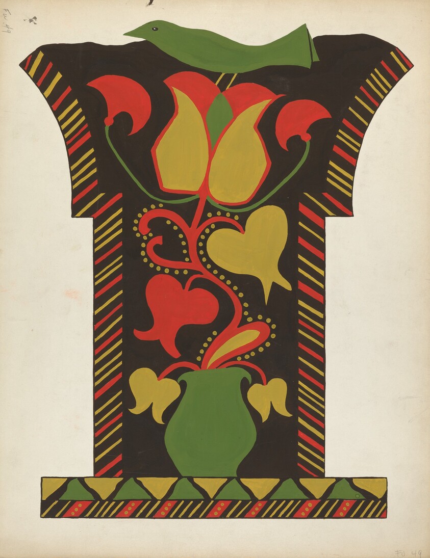 Study for Proposed Portfolio "Decorated Chests of Rural Pennsylvania"