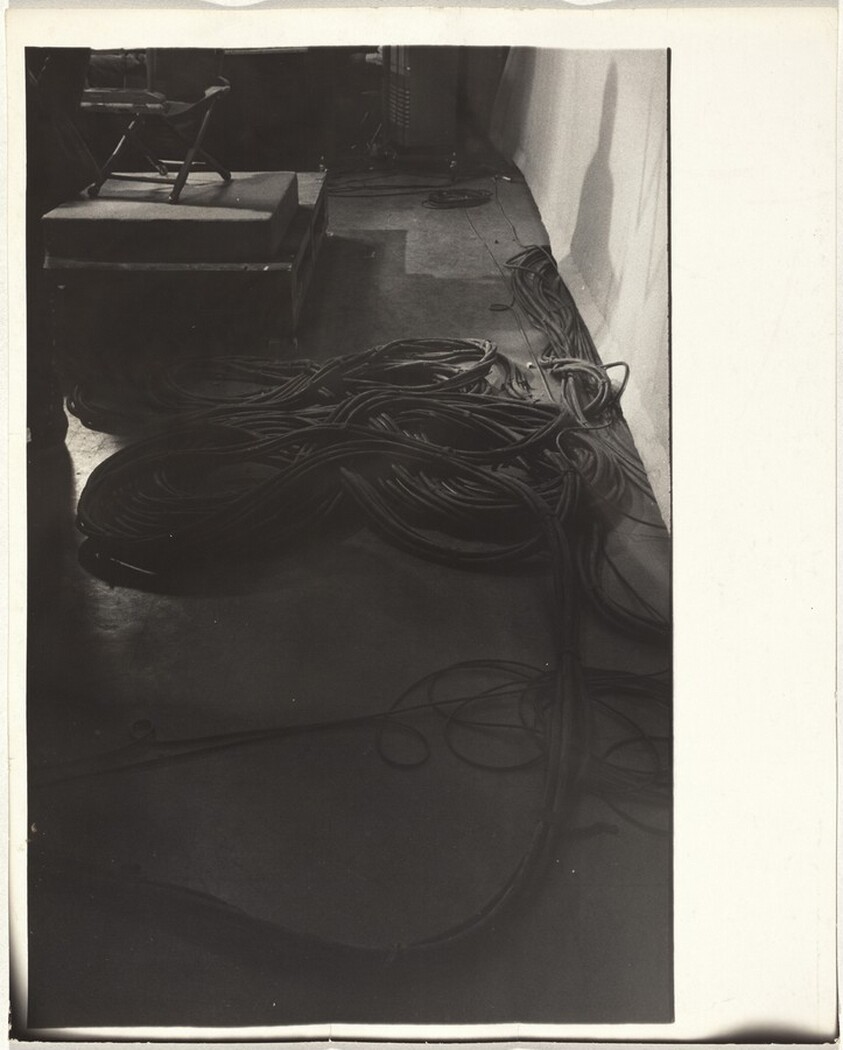 Cables, NBC TV studio--Burbank, California