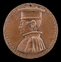 Bartolommeo Pendaglia, died 1462, Merchant of Ferrara [obverse], Sperandio, c. 1462
