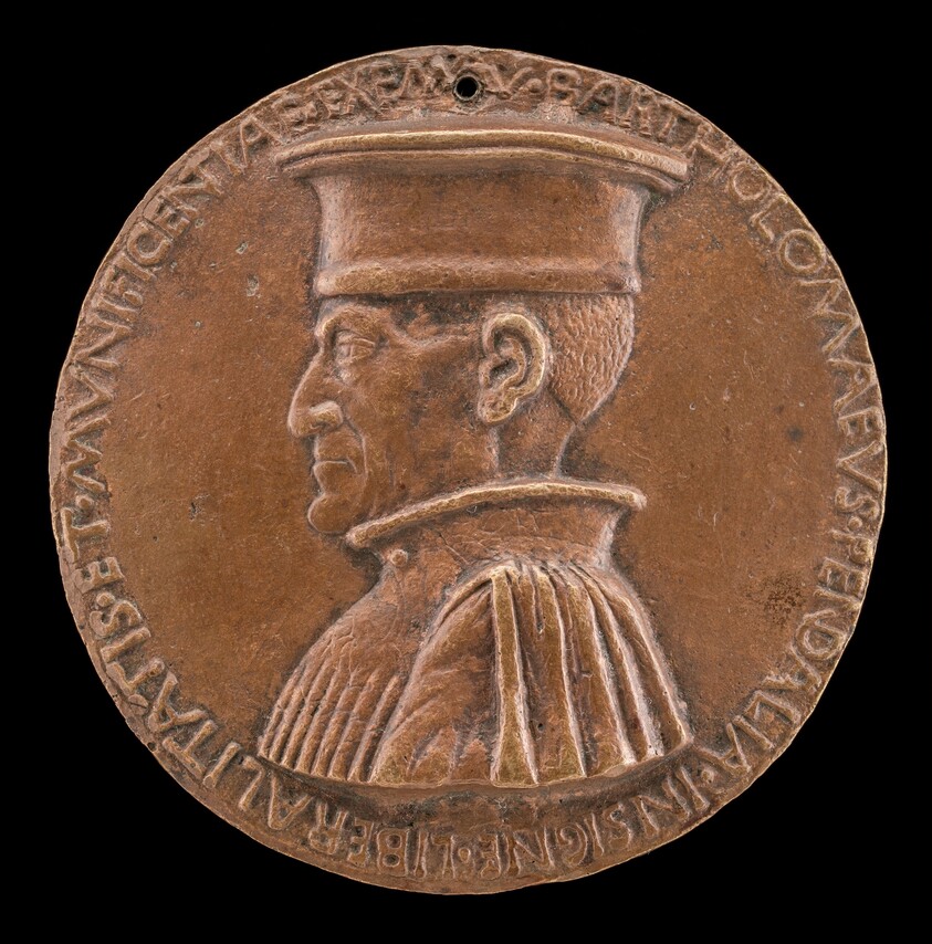 Bartolommeo Pendaglia, died 1462, Merchant of Ferrara [obverse]