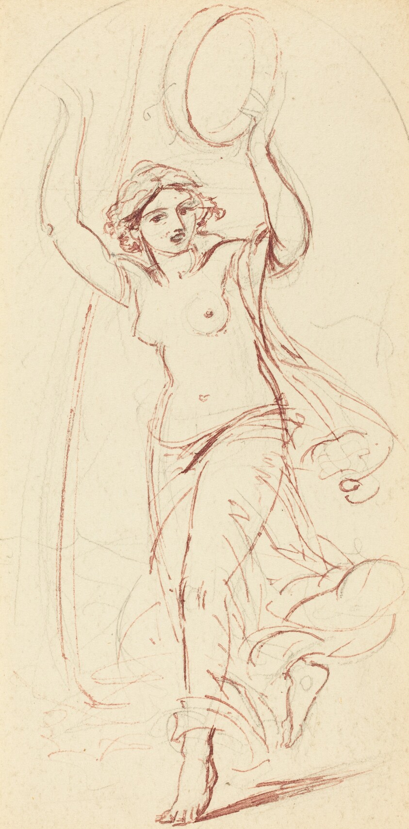 Dancing Woman with a Tambourine