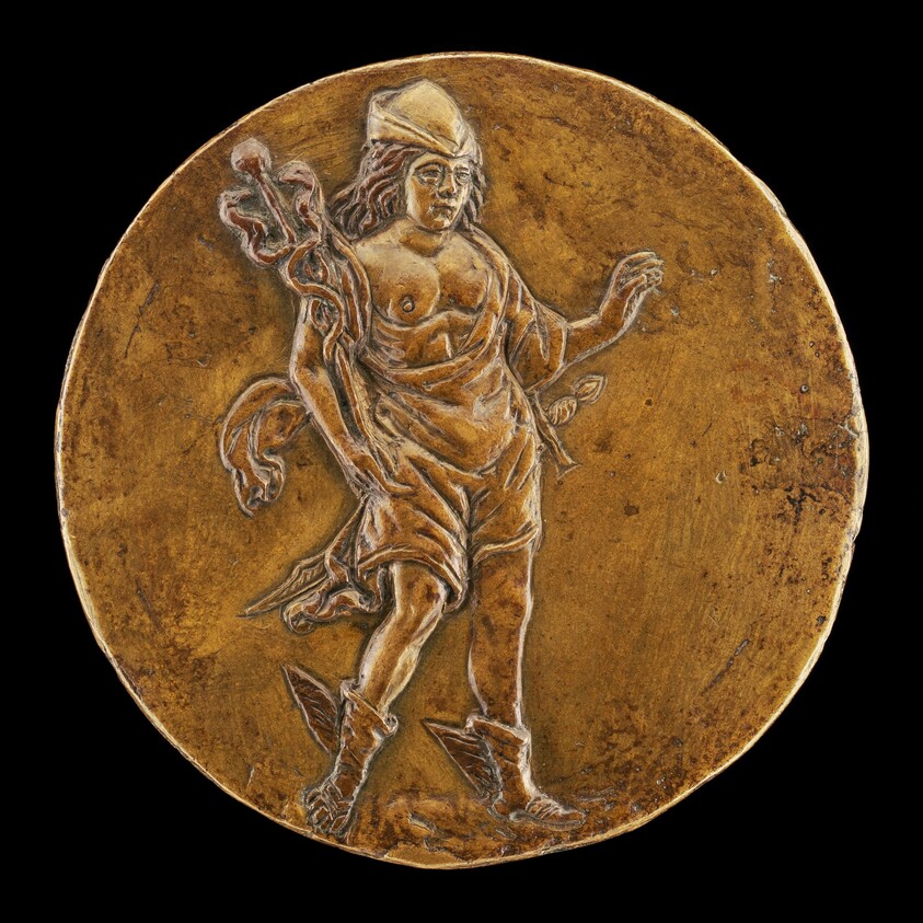 Mercury Carrying a Caduceus [reverse]