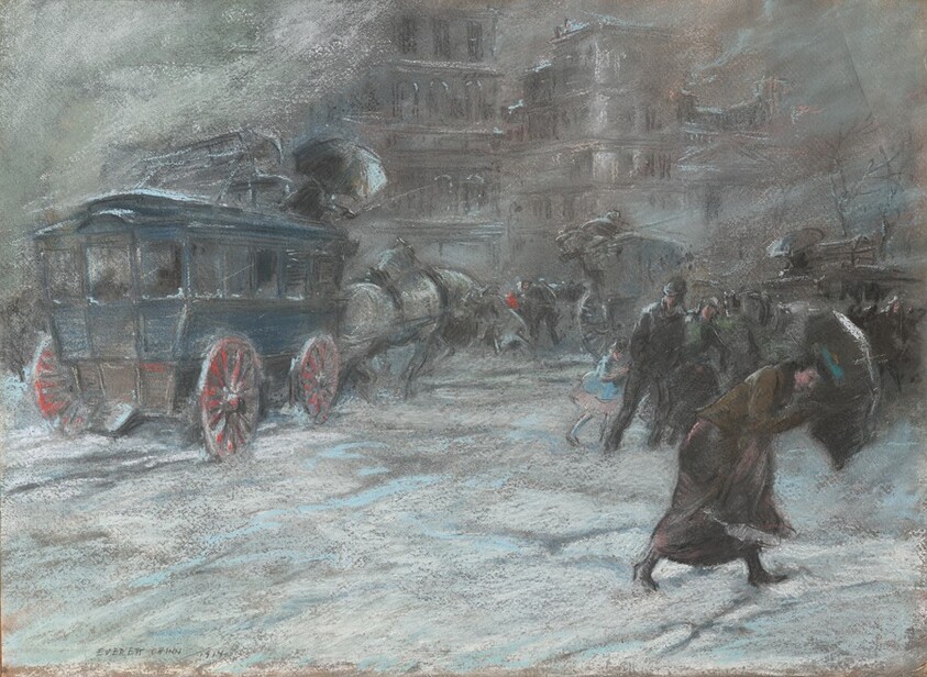 Fifth Avenue Bus, 23rd Street and Broadway