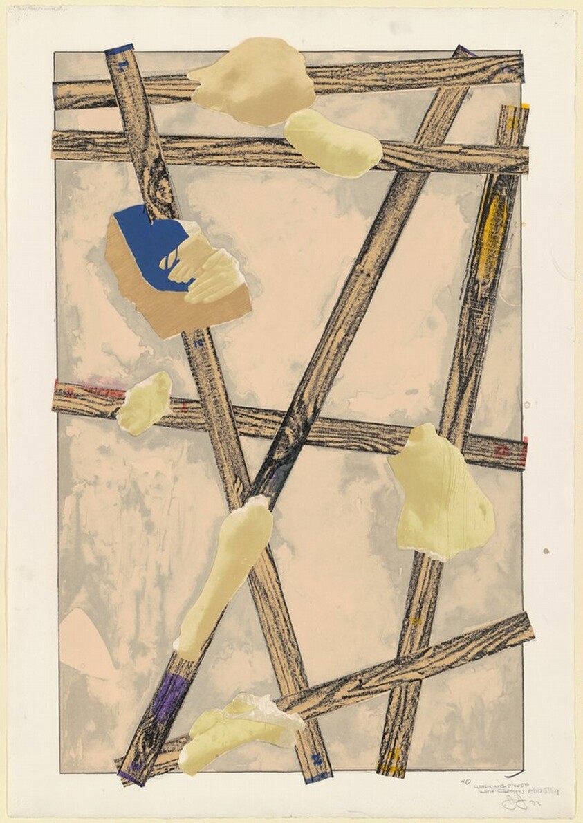 Four Panels from Untitled 1972 [D panel, working proof 4]