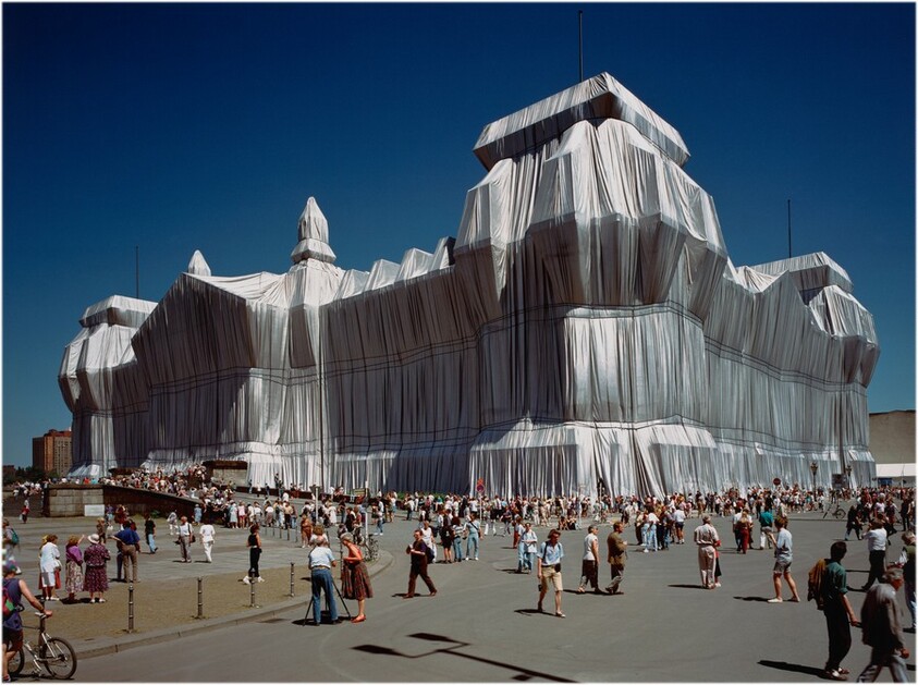 The Wrapped Reichstag, Berlin, 1971–1995