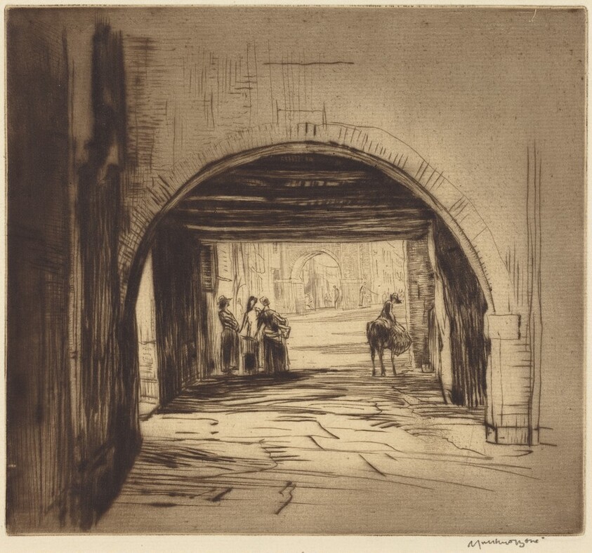 Chioggia (or, An Archway, Chioggia)