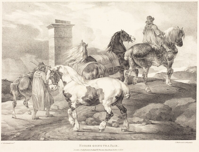 Horses Going to a Fair