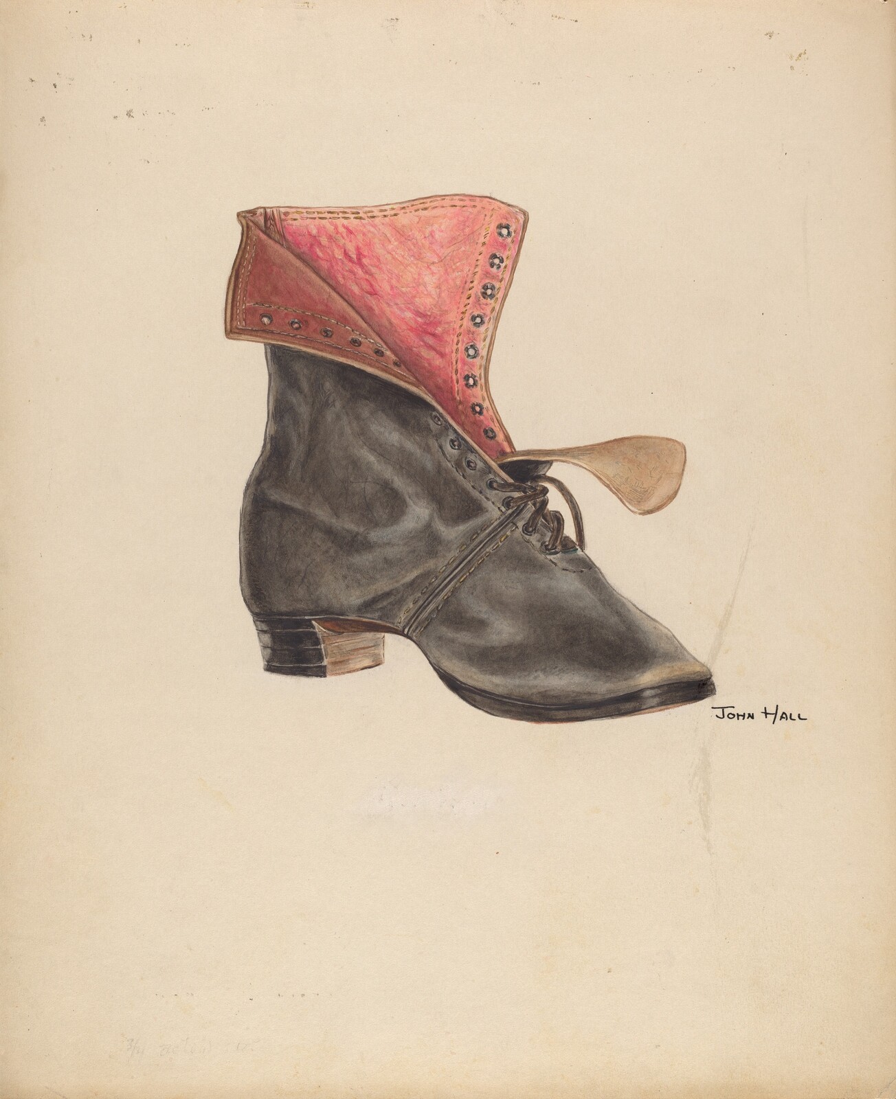 Woman's Shoe, John Hall, c. 1938