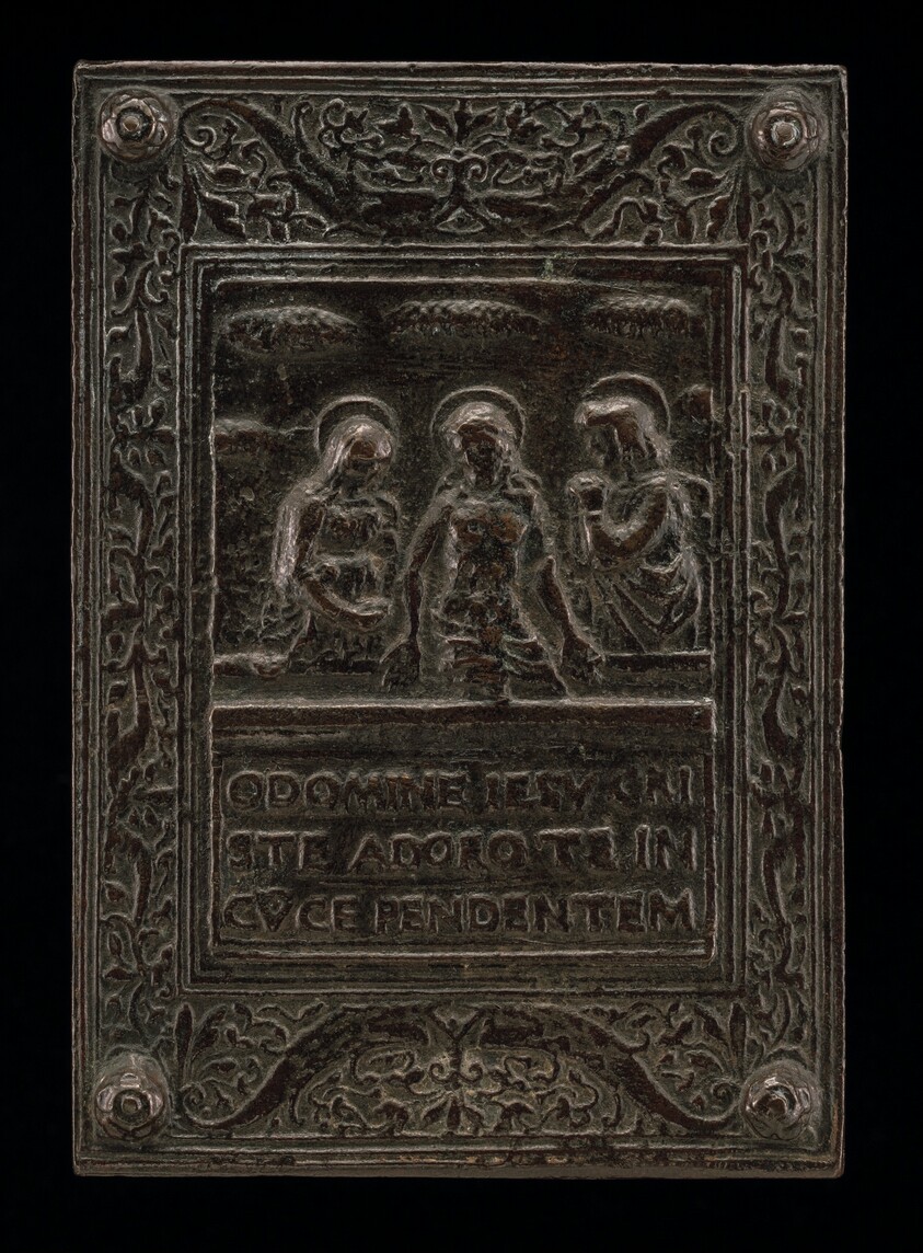 The Dead Christ between the Virgin and Saint John