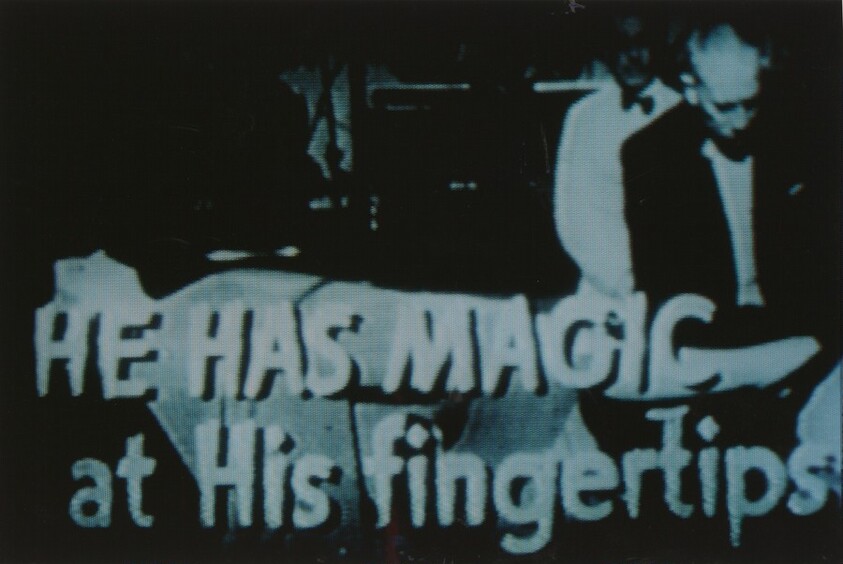 Untitled (He has magic at his fingertips women at his feet...and murder in his heart!)