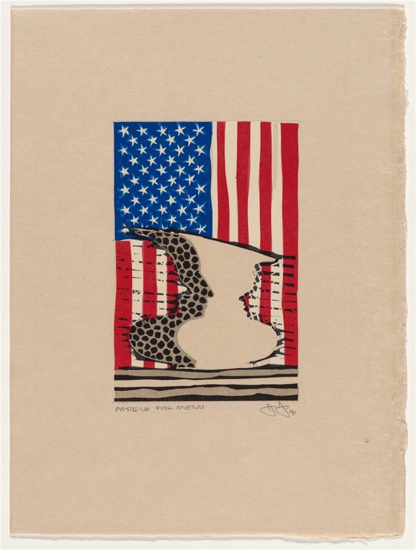 Flag and Vase [working proof]