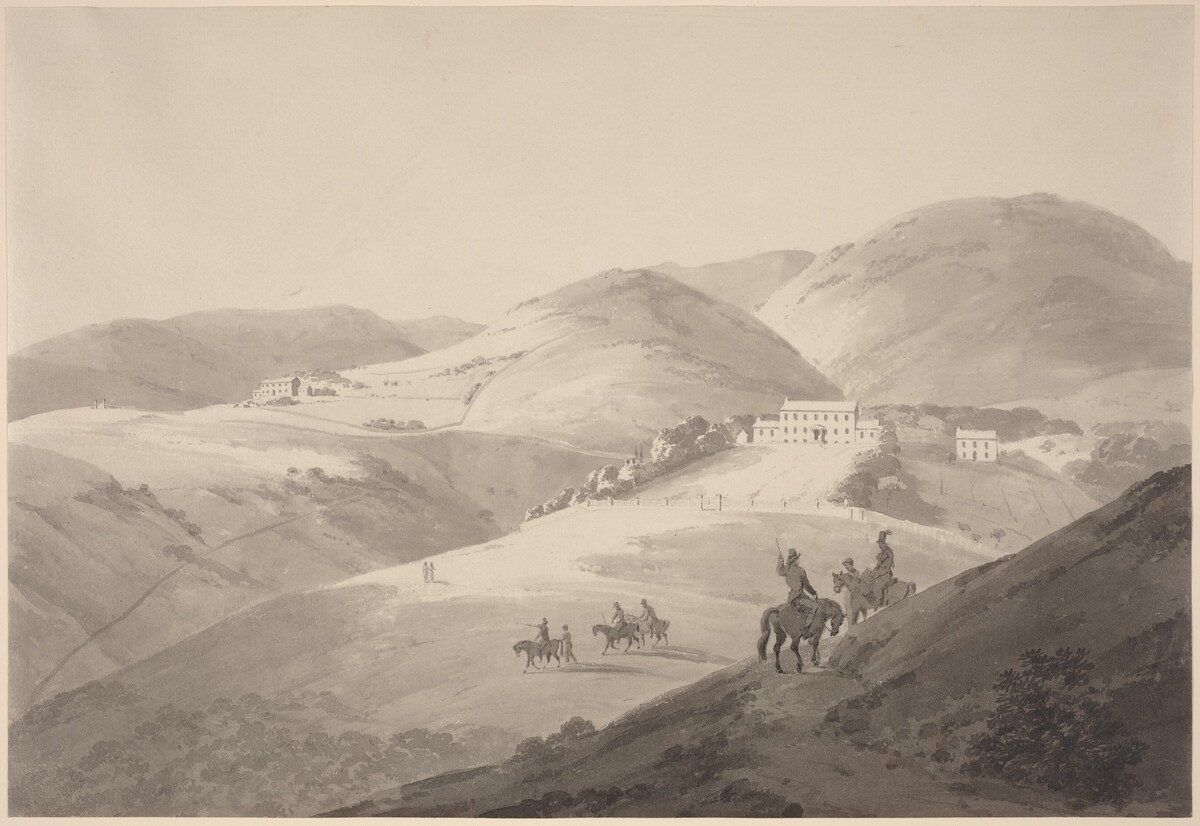 View of the Governor's House in St. Helena
