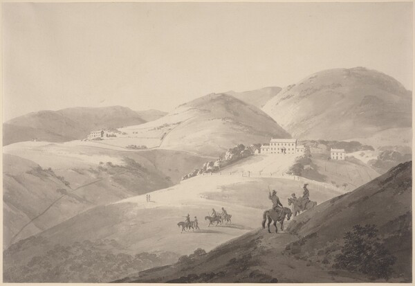 View of the Governor's House in St. Helena