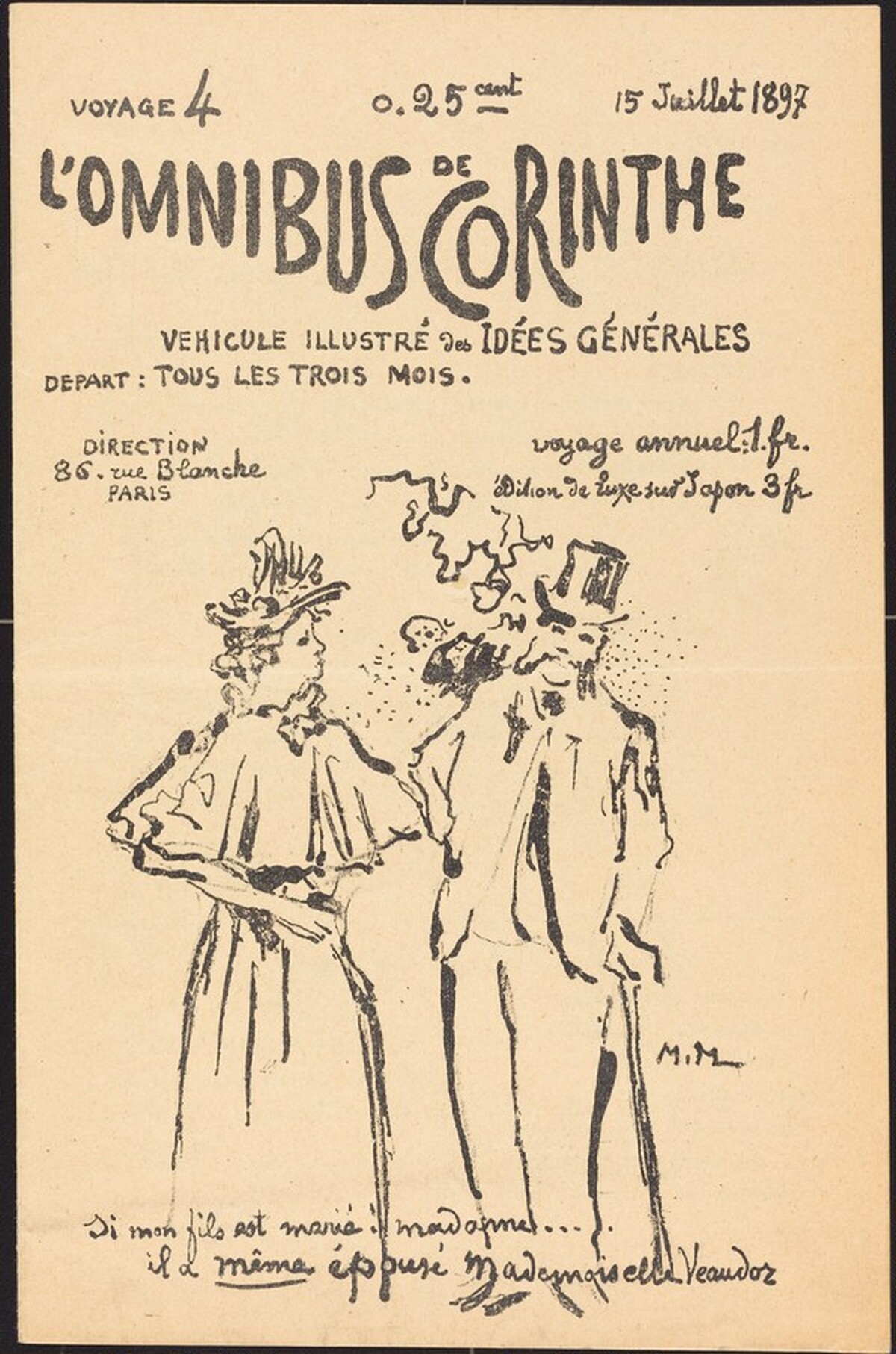 Omnibus de Corinthe (No. 4, 15 July 1897)