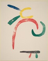 Untitled [plate VI], Joan Miró, 1958