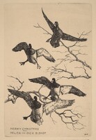 Christmas Card from Helen and Dick Bishop, Richard Evett Bishop, 1944