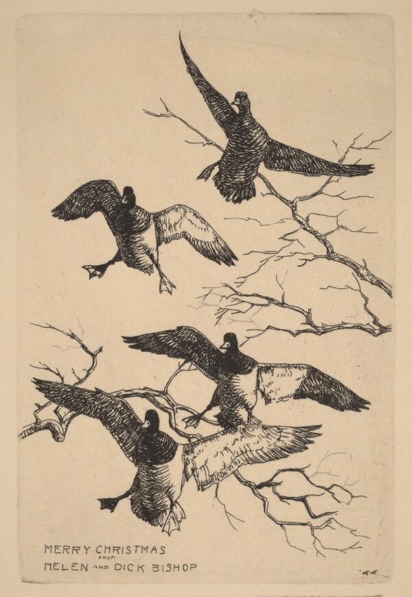 Christmas Card from Helen and Dick Bishop