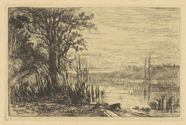 The Pond at Cernay-la-Ville