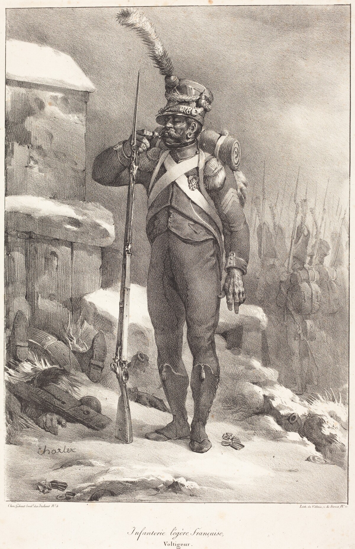 Infanterie legère française, Voltigeur
