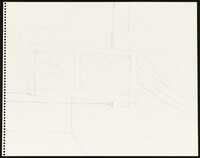 Untitled (Studio Corner) [verso], Sylvia Plimack Mangold, 1972