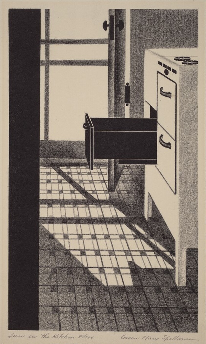 Sun On The Kitchen Floor