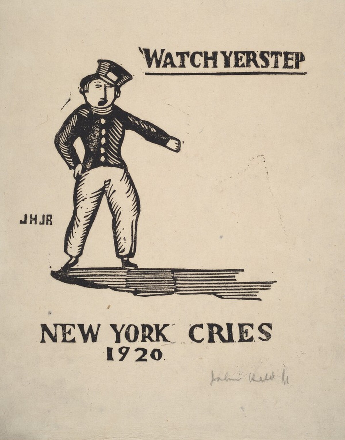 Watch Yer Step New York Cries