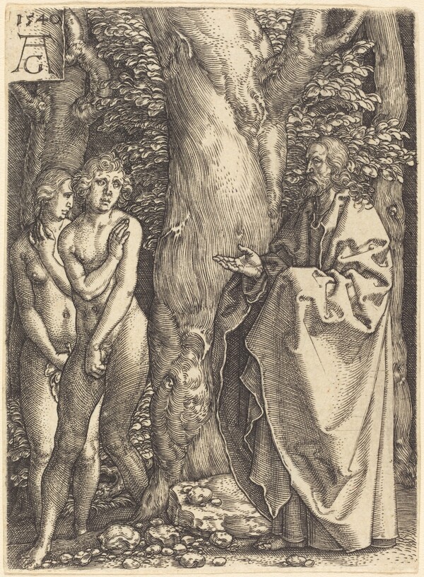 Adam and Eve Hide Themselves