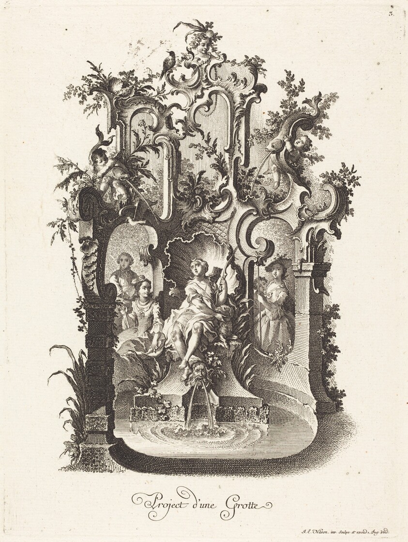 Project d'une Grotte (Plan for a Grotto)