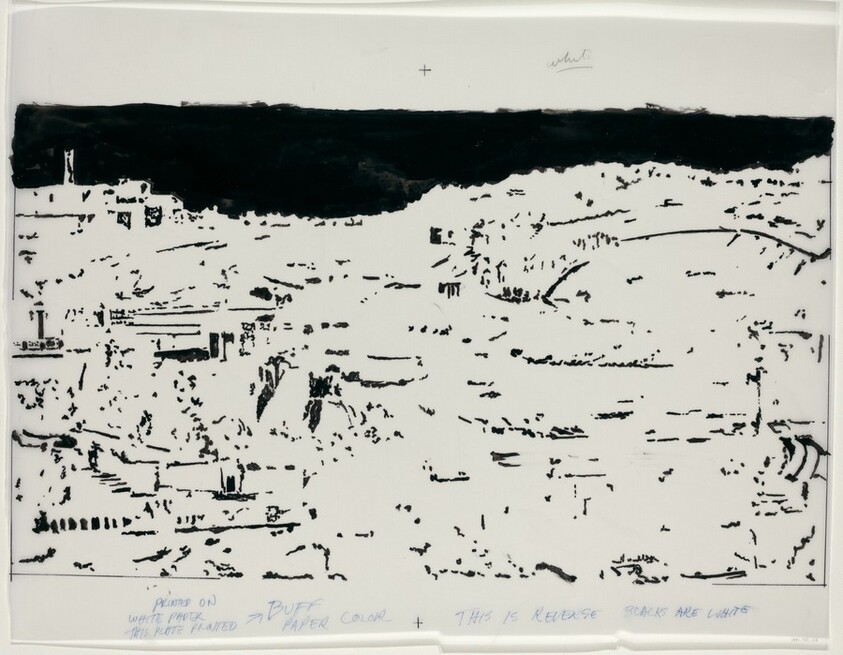 Drawing for "Jerusalem, Temple Mount"