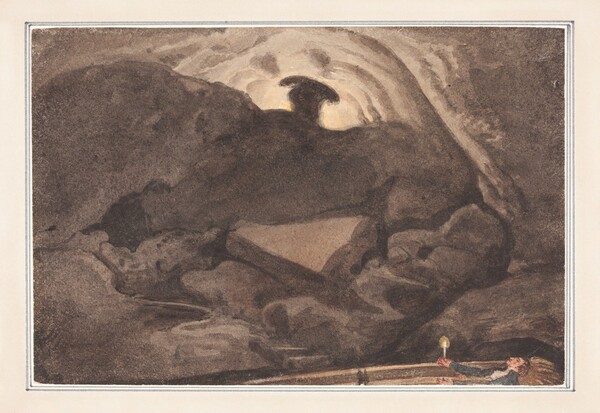 Scene in a Cave