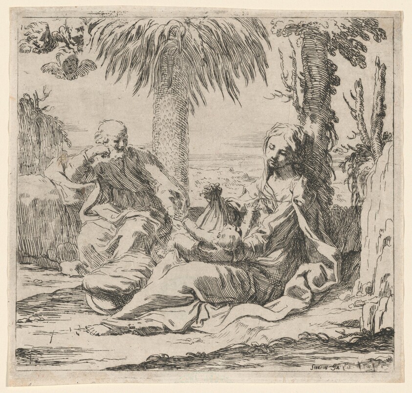 Rest on the Flight into Egypt