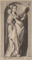 Pride, Jacob Matham after Hendrik Goltzius