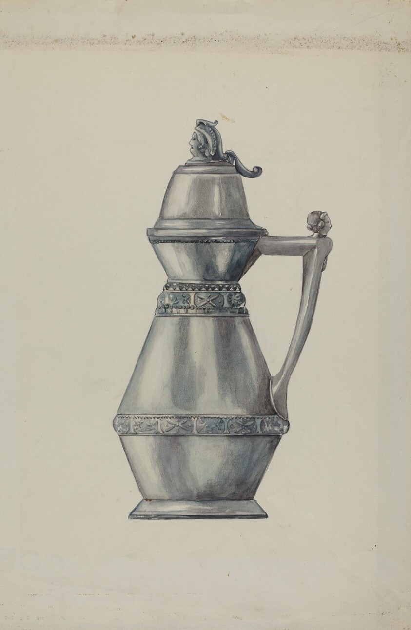 Pewter Syrup Jug