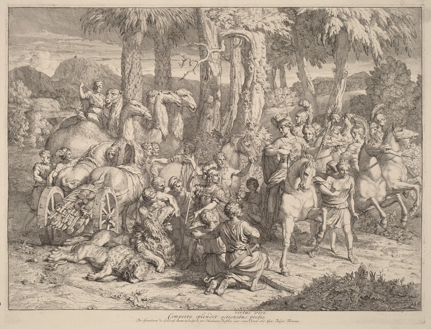 Semiramis on the Lion Hunt
