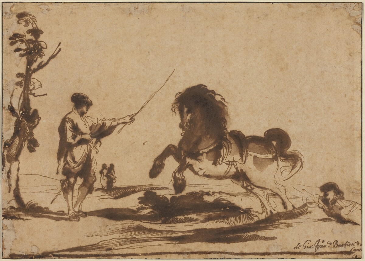 Landscape with the Taming of a Horse