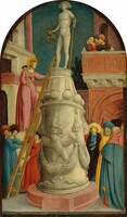 Saint Apollonia Destroys a Pagan Idol, Giovanni d'Alemagna, c. 1442/1445