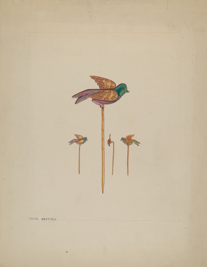 Bird Stick Pin