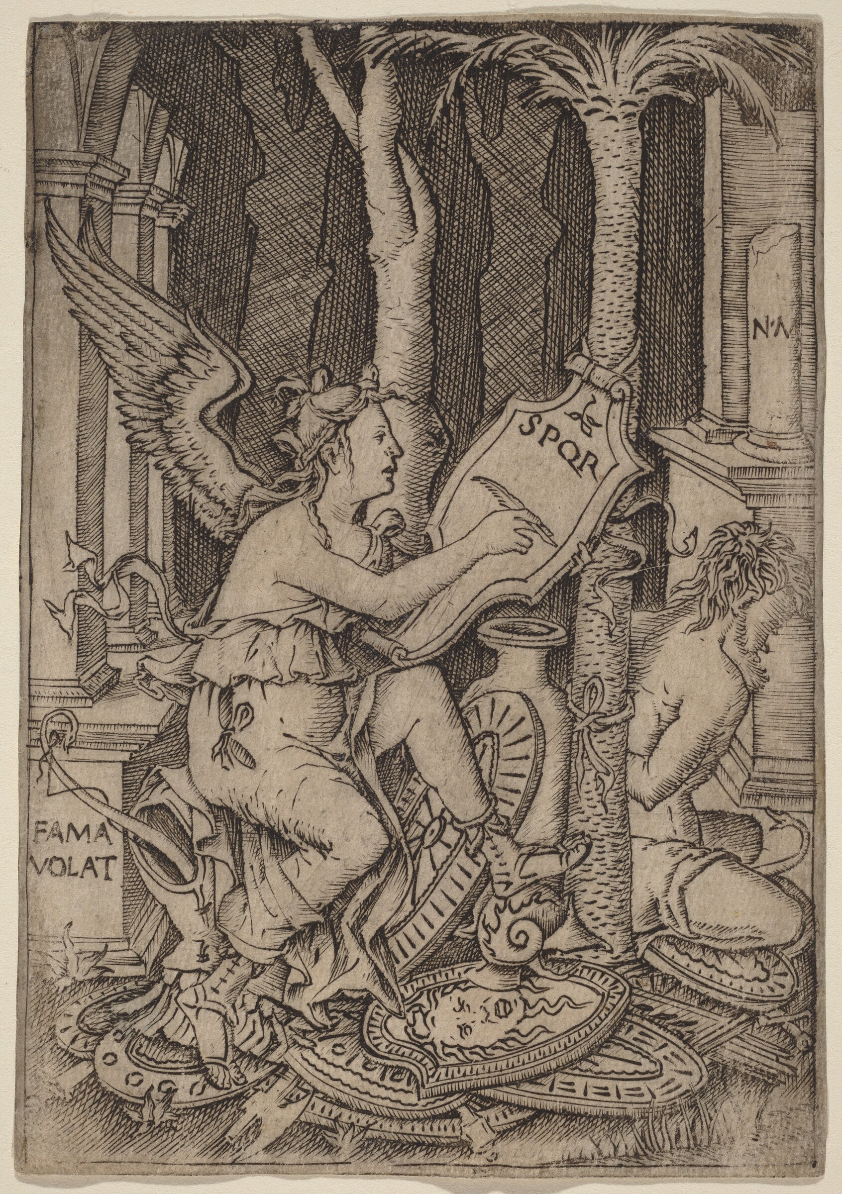 Fama, Nicoletto da Modena, c. 1507