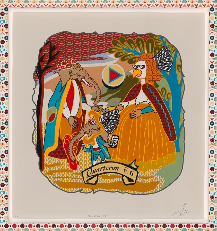 Quarteron no. 6 from La Raza Cósmica 20XX