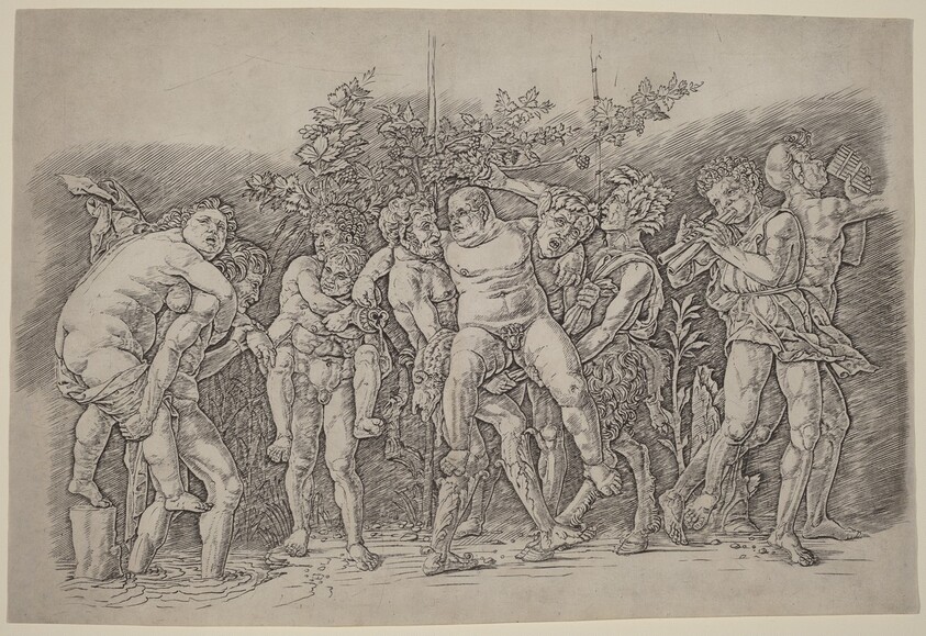 Bacchanal with Silenus