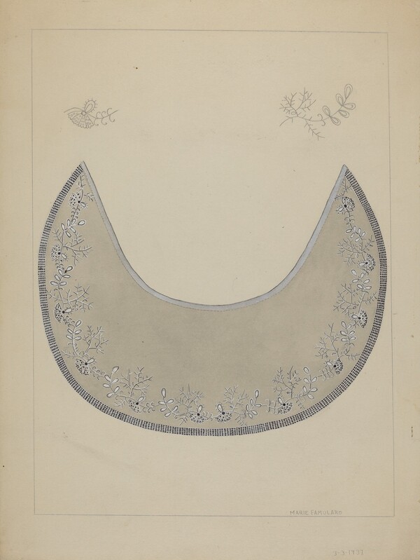 Embroidered Collar