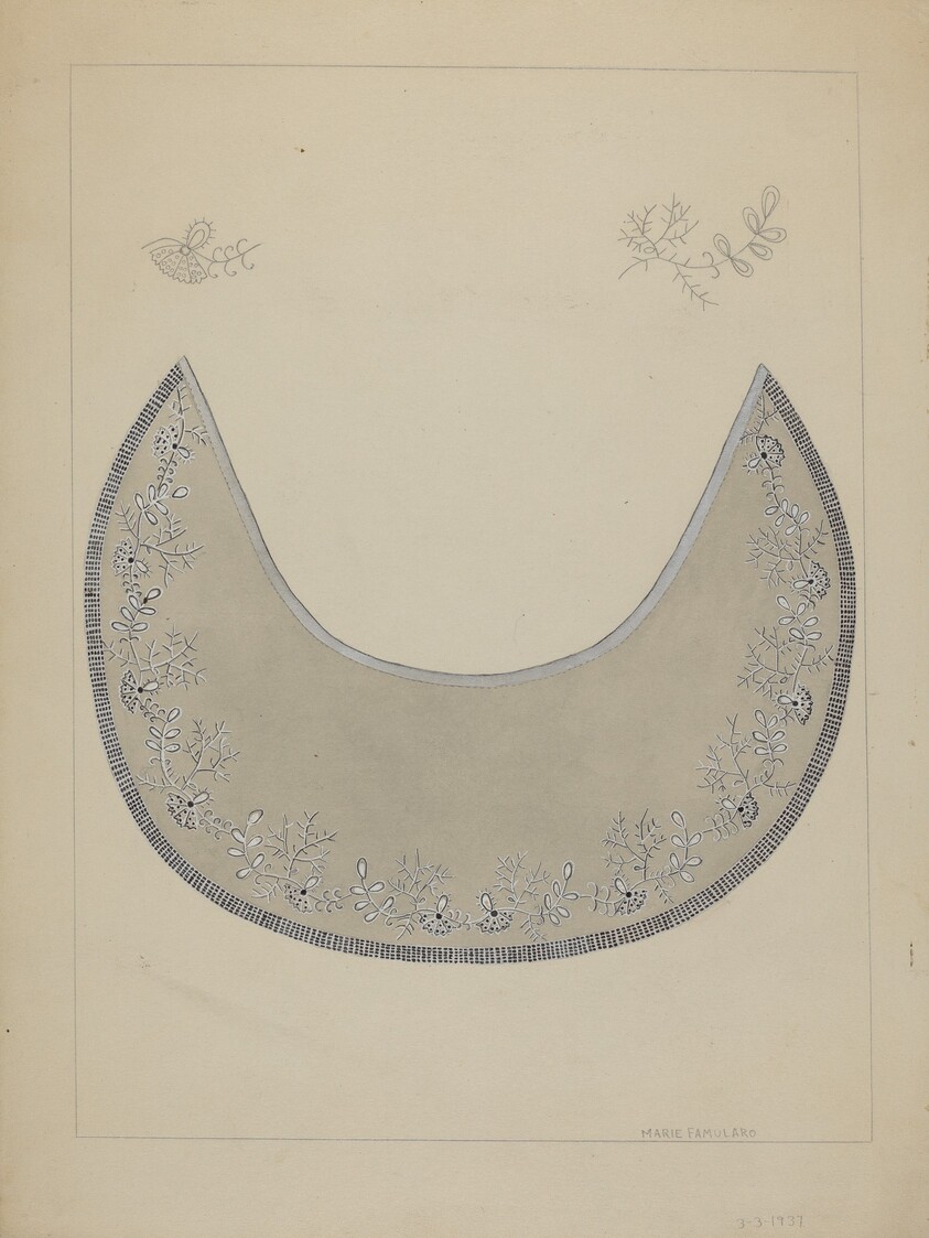 Embroidered Collar