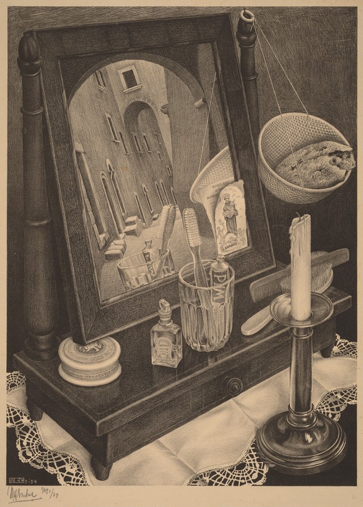 Still Life with Mirror